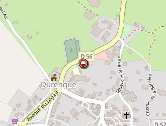 Carte de Urgence (services Locaux) à Durenque