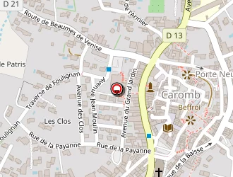 Carte de Odin Eric à Caromb