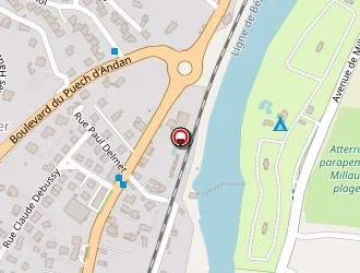 Carte de Piscine Municipale à Millau