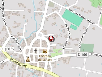 Carte de Les Arts Haches à Cavillargues