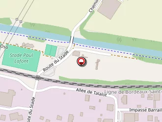 Carte de Cebomat à Golfech