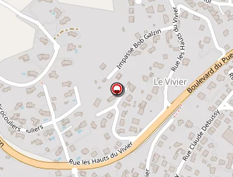 Carte de Ecole Martel à Millau