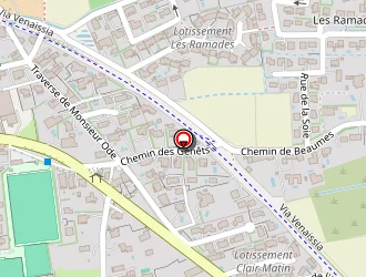 Carte de Jardinerey à Jonquières