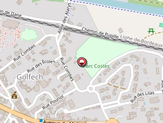 Carte de Service Dom 82 à Golfech