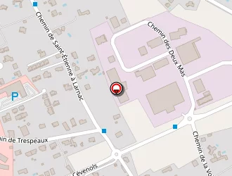 Carte de Agniel à Alès