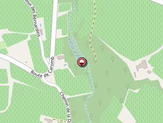 Carte de Tennis à Beaumes-de-venise