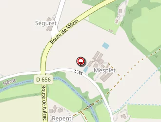 Carte de Communal Lucien à Andiran