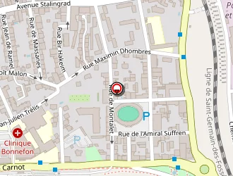 Carte de Isec à Alès