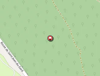 Carte de Auran à Mialet