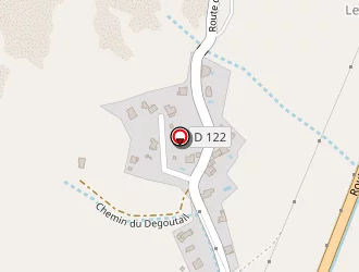 Carte de Olivero Gérard à Marcoux