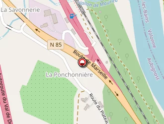 Carte de Cent Noms à Aubignosc