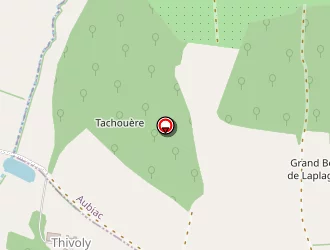 Carte de Peberay Authil (earl) à Laplume