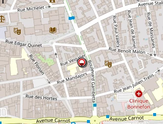 Carte de Bedos Martine à Alès