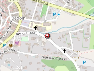 Carte de Carrefour Contact à Bédoin