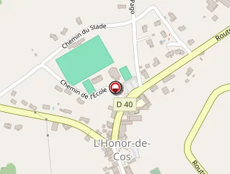 Carte de Mairie à Honor-de-cos (l')