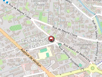 Carte de C.h.s De Montfavet à Orange