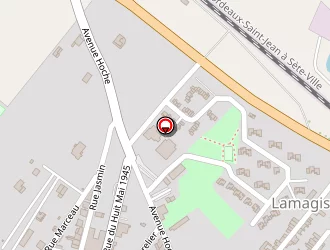 Carte de Lagarde Gallo à Lamagistère