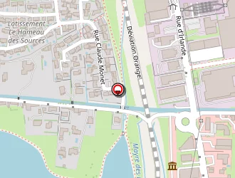 Carte de Provence Pneus à Orange