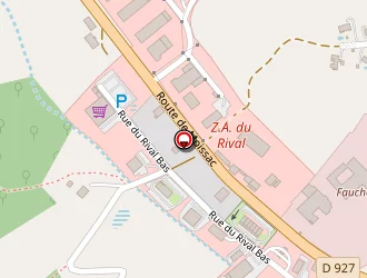 Carte de Restaurant Le Rival à Lafrançaise