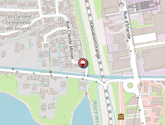 Carte de Dimet à Orange