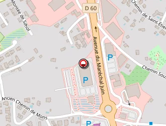 Carte de Alès Buisson Taxi à Alès