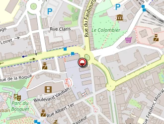 Carte de Le Ricochet à Alès