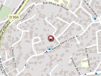 Carte de Les Tetes De Singe à Alès