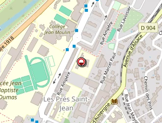 Carte de Laurent Autocars à Alès