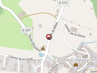 Carte de Masson Gilbert à Castelnau-pégayrols