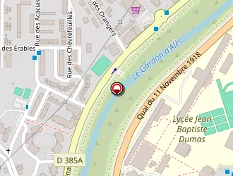 Carte de Garage Corik à Alès