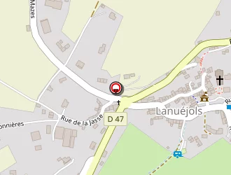 Carte de Urgence (services Locaux) à Lanuéjols