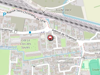 Carte de Sci Les Lavandes à Orange