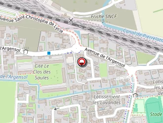 Carte de Aretherm à Orange