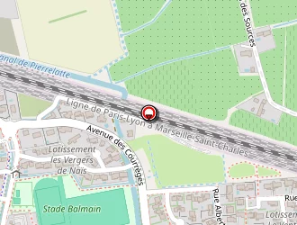 Carte de Flotelle à Orange