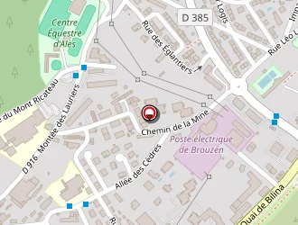 Carte de Melis Geoffrey à Alès