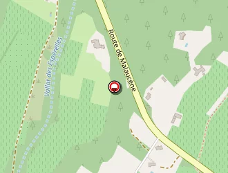 Carte de Camping La Saousse à Malaucène