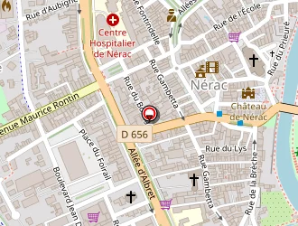 Carte de L Atelier De Jannick à Nérac