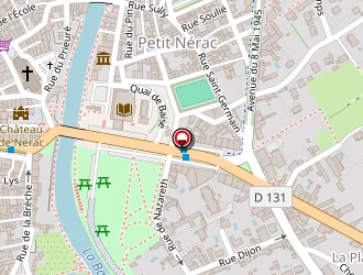 Carte de Mma Eric Dejean Général à Nérac