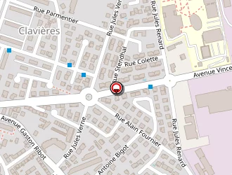 Carte de Ecole Des Mînes D'alès à Alès