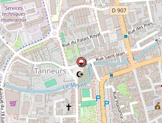 Carte de Ecole Primaire Du Castel à Orange