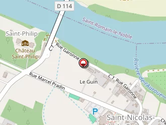 Carte de Castell Fabien à Saint-nicolas-de-la-balerme