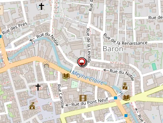 Carte de Polissonne à Orange