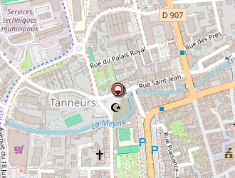 Carte de Yves Rocher à Orange