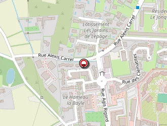 Carte de Hôtel Ibis Orange Centre à Orange