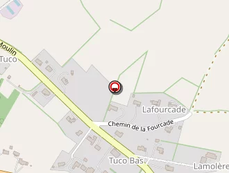 Carte de Rufino Daniel à Moncaut