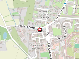 Carte de Hôtel Formule 1 à Orange