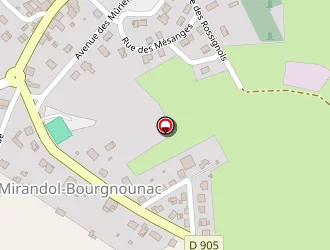 Carte de Roger Caste (ets) à Mirandol-bourgnounac