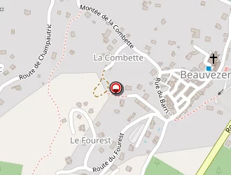 Carte de Guittard Vanessa à Beauvezer