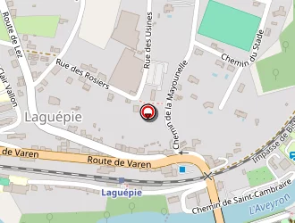 Carte de Petit Casino à Laguépie