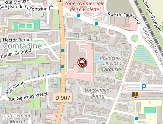 Carte de Piscines Bleu Lagon Store à Orange